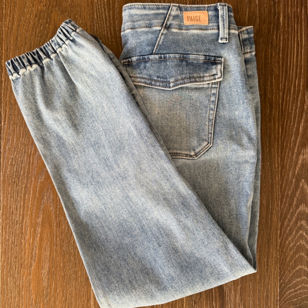 PAIGE Mayslie Denim Joggers SZ 29